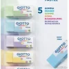 Giotto Mini Gomma Pastel Confezione 5 Minigomme Colori Pastello