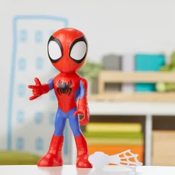 Hasbro Spidey E I Suoi Fantastici Amici Mega Spidey, Action Figure Da 22,5 Cm, Giocattolo Per Eta Prescolare, Dai 3 Anni In Su