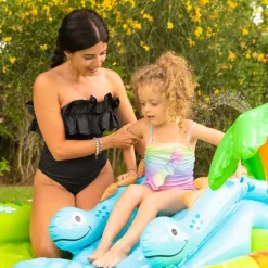 Intex Play Center Dinosauri Piscina Gonfiabile, Multicolore, 191X152X58 Cm