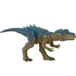 Jurassic World Allosauro Furia Selvaggia, Dinosauro Con Aculei Da Combattimento E Ruggito, Azione D'Attacco Con Il Collo E Morso Attivabili Con Il Pulsante