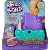 Kinetic Sand, Playset Il Cristallo Della Sirenetta Sabbia Colorata, Sabbia Cinetica 481 G, Accessori Per Scavare E Scoprire, Giochi Per Bambini E Bambine, 3+ Anni