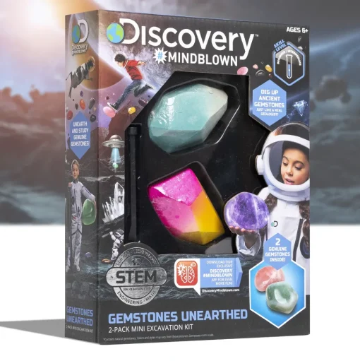 Kit Paleontologo Con 2 Gemme