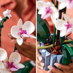 Lego 10311 Orchidea, Set Per Adulti Da Collezione, Hobby Creativi, Modellino Da Costruire In Mattoncini Con Fiori Finti