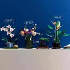 Lego 10311 Orchidea, Set Per Adulti Da Collezione, Hobby Creativi, Modellino Da Costruire In Mattoncini Con Fiori Finti