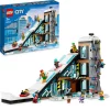 Lego City 60366 Centro Sci E Arrampicata, Modular Building Set A 3 Livelli Con Pista E 8 Minifigure, Regalo Per Bambini 7+