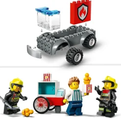 Lego City Fire 60375 Caserma Dei Pompieri E Autopompa, Camion Giocattolo Dei Vigili Del Fuoco, Giochi Per Bambini, Idee Regalo