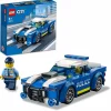 Lego City Police Auto Della Polizia, Set Di Costruzione Con Minifigure E Macchina Giocattolo Per Bambini Di 5+ Anni, 60312