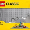 Lego Classic 11024 Base Grigia, Tavola Per Costruzioni Quadrata Con 48 48 Bottoncini, Piattaforma Classica Per Mattoncini