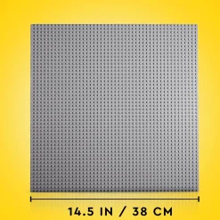 Lego Classic 11024 Base Grigia, Tavola Per Costruzioni Quadrata Con 48 48 Bottoncini, Piattaforma Classica Per Mattoncini