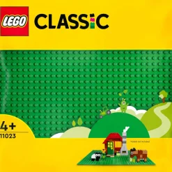 Lego Classic 11023 Base Verde, Tavola Per Costruzioni Quadrata Con 32 32 Bottoncini, Piattaforma Classica Per Mattoncini