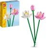 Lego Creator 40647 Fiori Di Loto, Fiori Finti Per Bambini Da 8+, Bouquet Regalo Per San Valentino, Per Lei O Lui, Donna O Uomo