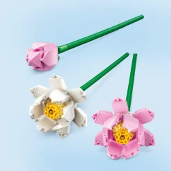 Lego Creator 40647 Fiori Di Loto, Fiori Finti Per Bambini Da 8+, Bouquet Regalo Per San Valentino, Per Lei O Lui, Donna O Uomo