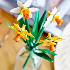Lego Creator 40747 Narcisi, Fiori Finti Per Bambini 8+, Bouquet Regalo Di San Valentino, Per Lei O Lui, Per Ragazza O Ragazzo