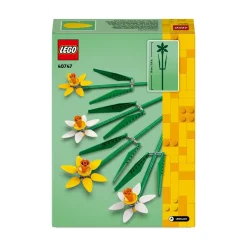 Lego Creator 40747 Narcisi, Fiori Finti Per Bambini 8+, Bouquet Regalo Di San Valentino, Per Lei O Lui, Per Ragazza O Ragazzo