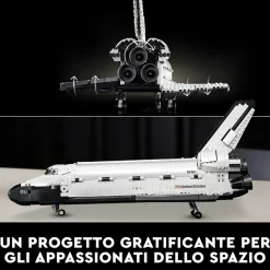 Lego Creator Expert Nasa Space Shuttle Discovery, Set Per Adulti, Astronave Razzo Spaziale Da Collezione, 10283