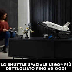 Lego Creator Expert Nasa Space Shuttle Discovery, Set Per Adulti, Astronave Razzo Spaziale Da Collezione, 10283