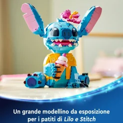Lego Disney 43249 Stitch, Gioco Per Bambini 9+, Personaggio Da Costruire Con Parti Mobili, Idea Regalo Divertente Dal Film