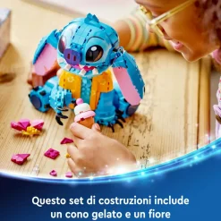 Lego Disney 43249 Stitch, Gioco Per Bambini 9+, Personaggio Da Costruire Con Parti Mobili, Idea Regalo Divertente Dal Film