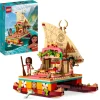Lego Disney Princess 43210 La Barca A Vela Di Vaiana Con Mini Bamboline E Delfino, Giocattolo Creativo Per Bambine E Bambini 6+
