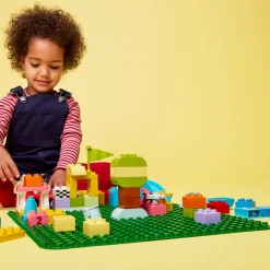 Lego Duplo 10980 Base Verde, Tavola Classica Per Mattoncini, Piattaforma Giocattolo, Superfice Di Costruzione Per Bambini