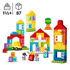Lego Duplo Classic 10935 Citta Dell'Alfabeto, Giochi Educativi Per Bambini Da 1,5 Anni In Su Con Costruzioni Mattoncini Grandi
