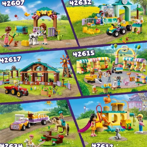 Lego Friends 42612 Avventure Nel Parco Giochi Dei Gatti, Giocattolo Con Animali E Mini Bamboline, Giochi Per Bambini 5+ Anni