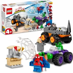 Lego Marvel Spidey E I Suoi Fantastici Amici Resa Dei Conti Tra Hulk E Rhino, Monster Truck, Giocattolo Per Bambini 4+, 10782