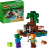 Lego Minecraft 21240 Avventura Nella Palude, Modellino Da Costruire Con Personaggi Di Alex E Zombie, Giochi Per Bambini