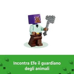 Lego Minecraft 21253 Il Santuario Degli Animali Giocattolo Per Bambini E Fan Di 7+ Anni Con Bioma Delle Pianure E Personaggi