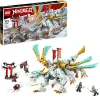 Lego Ninjago 71786 Drago Di Ghiaccio Di Zane 2In1 Con Drago Giocattolo E Guerriero Action Figure, Kit Modellismo Per Bambini