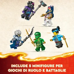 Lego Ninjago 71809 Egalt Il Drago Maestro, Giocattolo Con Action Figure Snodabile, Giochi Per Bambini Di 8+ Con 5 Minifigure