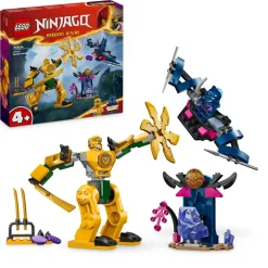 Lego Ninjago 71804 Mech Da Battaglia Di Arin, Giochi Per Bambini 4+, Action Figure Giocattolo Da Costruire Con Starter Brick