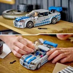 Lego Speed Champions 76917 2 Fast 2 Furious Nissan Skyline Gt-R (R34) Macchina Giocattolo Da Collezione 2023, Giochi Per Bambini