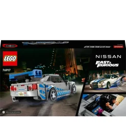 Lego Speed Champions 76917 2 Fast 2 Furious Nissan Skyline Gt-R (R34) Macchina Giocattolo Da Collezione 2023, Giochi Per Bambini