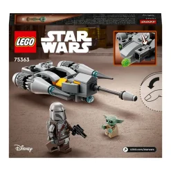 Lego Star Wars 75363 Starfighter N-1 Del Mandaloriano Microfighter, Gioco Da Costruire Con Grogu Baby Yoda, Regali Bambini 6+