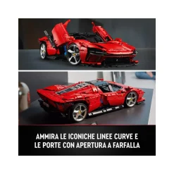 Lego Technic 42143 Ferrari Daytona Sp3, Modellino Auto Da Costruire Supercar Scala 1:8, Set Collezione Adulti, Idea Regalo