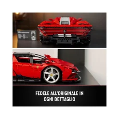 Lego Technic 42143 Ferrari Daytona Sp3, Modellino Auto Da Costruire Supercar Scala 1:8, Set Collezione Adulti, Idea Regalo