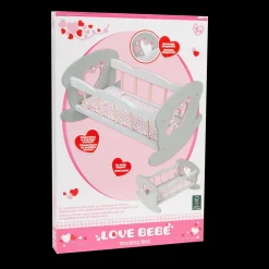 Lettino A Dondolo In Legno