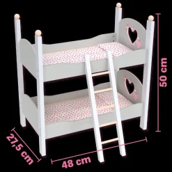 Letto A Castelllo In Legno