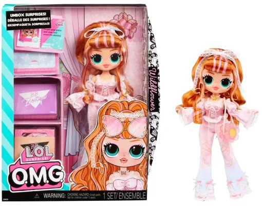 Lol Omg! Bambola Wildflower Dalla Nuova Serie. Stile Sofisticato E Bellissimi Capelli