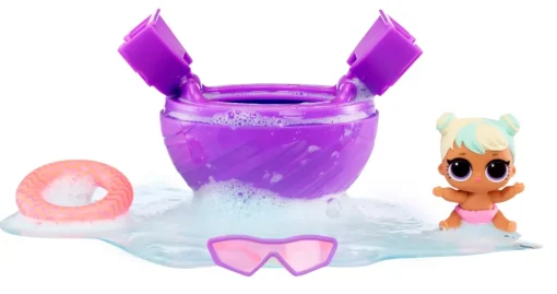 Lol Surprise Bubble Surprise Lil Sisters Assortimento Casuale Bambola Da Collezione, Baby Sisters, Sorprese, Accessori, Bubble Surprise E Schiuma Di Bolle