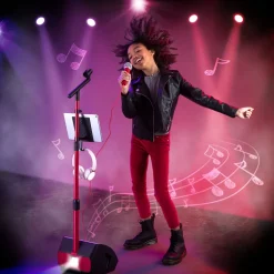 Microfono E Supporto Per Karaoke Stage Stars