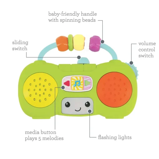 Mini Boombox Con Suoni