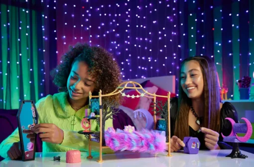 Monster High Playset Camera Da Letto Di Clawdeen Wolf