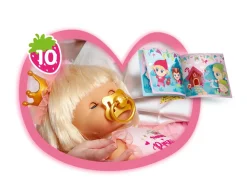 Nenuco Princess, Bambola 42 Cm Con Capelli Biondi E 10 Accessori