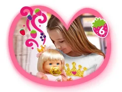 Nenuco Princess, Bambola 42 Cm Con Capelli Biondi E 10 Accessori