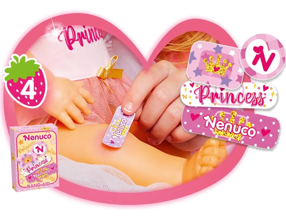 Nenuco Princess, Bambola 42 Cm Con Capelli Biondi E 10 Accessori