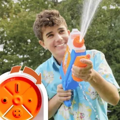 Nerf Super Soaker Flip Fill, Soaker Con 4 Stili Di Spruzzo, Riempimento Rapido, Serbatoio Da 887 Mm, Giochi D'Acqua
