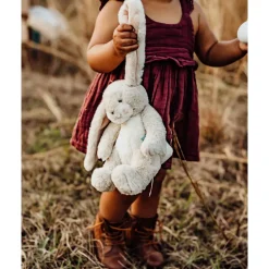 Peluche Little Nibble Cream Bunny