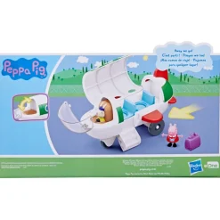 Peppa Pig Air Peppa, Veicolo Aereo Giocattolo Per Eta Prescolare Con Ruote Che Girano, Include 1 Personaggio E 1 Accessorio, Dai 3 Anni In Su
